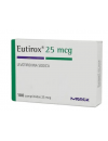 EUTIROX LEVOTIROXINA 25MCG 100 COMPRIMIDOS  LAB.MERCK CENABAST