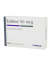 EUTIROX LEVOTIROXINA 50MCG 100 COMPRIMIDOS  LAB.MERCK CENABAST