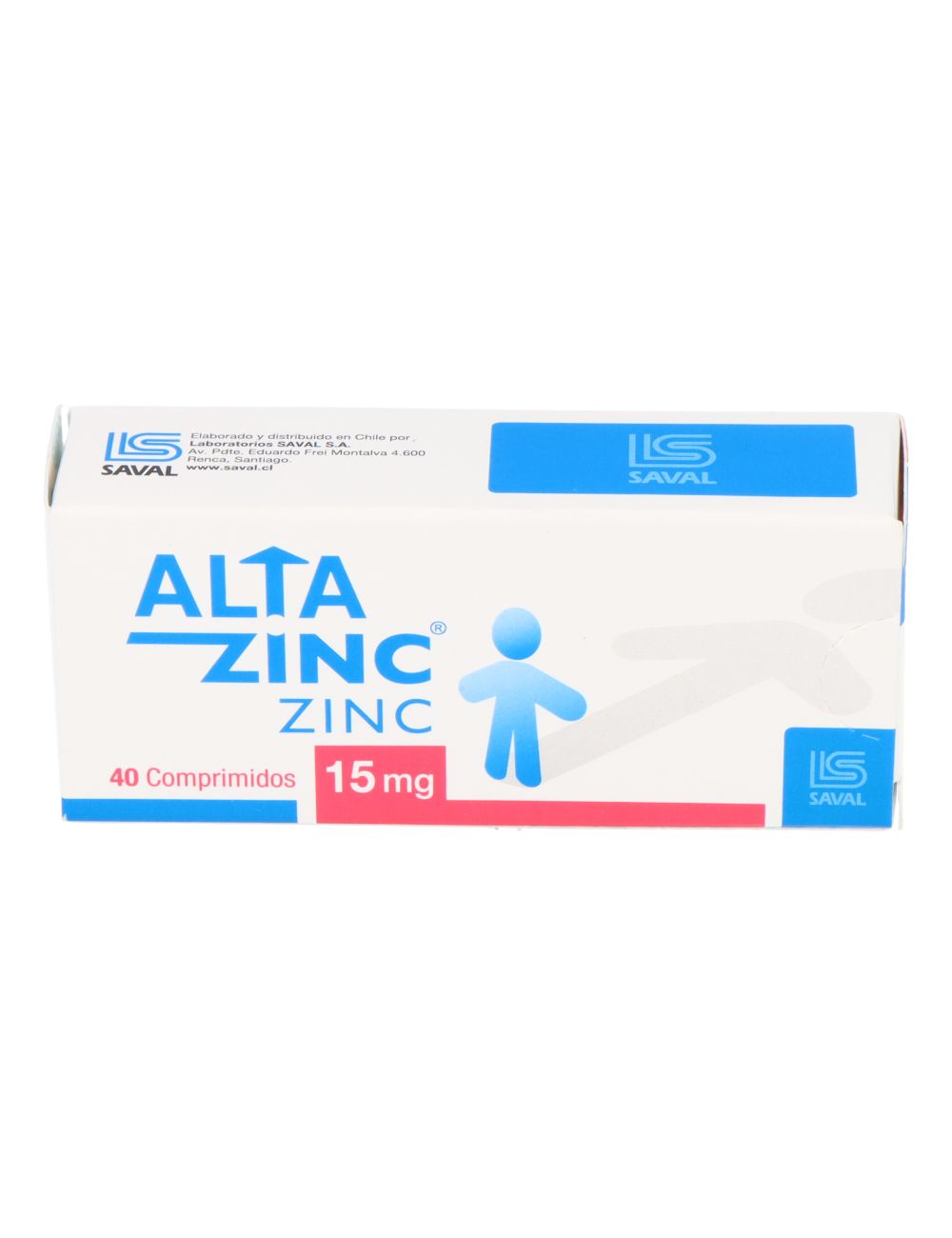 ALTAZINC ZINC 15 MG 40 COMPRIMIDOS LAB.SAVAL