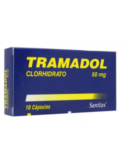 TRAMADOL 50 MG 10 CAPSULAS SANITAS CENABAST