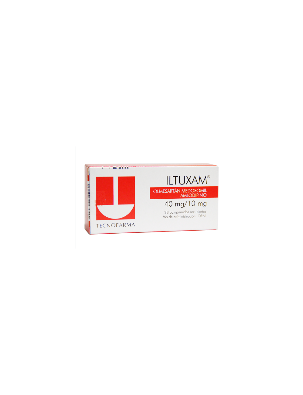 ILTUXAM OLMESARTAN MEDOXOMIL AMLOPIDINO 40MG/10MG 28 COMPRIMIDOS TECNOFARMA