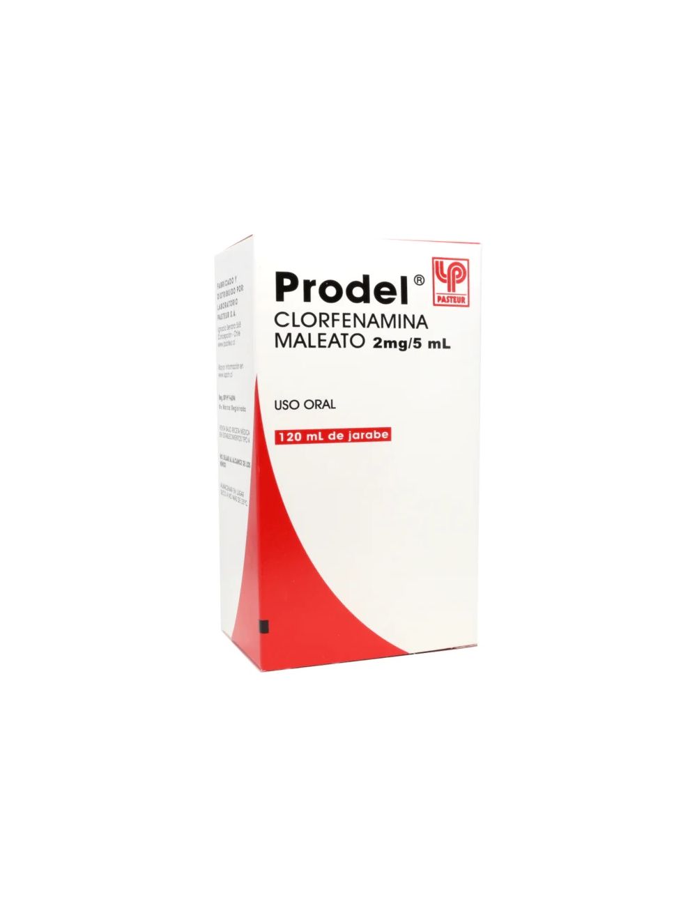 PRODEL CLORFENAMINA MALEATO 2MG /5 ML BIOEQUIVALENTE JARABE 120ML USO ...