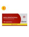 DESLORATADINA 5MG 30 COMPRIMIDOS RECUBIERTOS BIOEQUIVALENTE LAB.PRATER