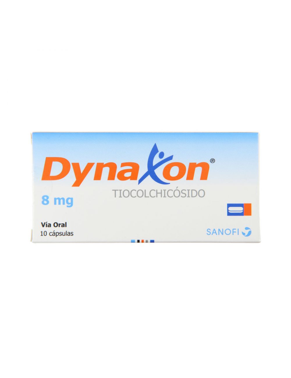 DYNAXON TIOCOLCHICOSIDO 8 MG 10 CAPSULAS SANOFI