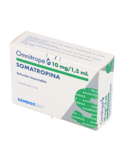 OMNITROPE SOMATROPINA 10 MG /1.5 ML SOL.INYECTABLE SANDOZ