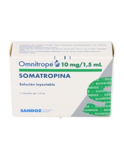 OMNITROPE SOMATROPINA 10 MG /1.5 ML SOL.INYECTABLE SANDOZ