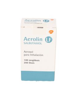 SALBUTAMOL AEROLIN LF INHALACION 100MCG 200 DOSIS GSK