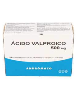 ACIDO VALPROICO 500MG POR 30 COMPRIMIDOS LAB.ANDROMACO