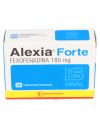 ALEXIA FORTE FEXOFENADINA 180MG 10 COMP.RIMIDOS RECUBIERTOS BIOEQUIVALENTE SAVAL