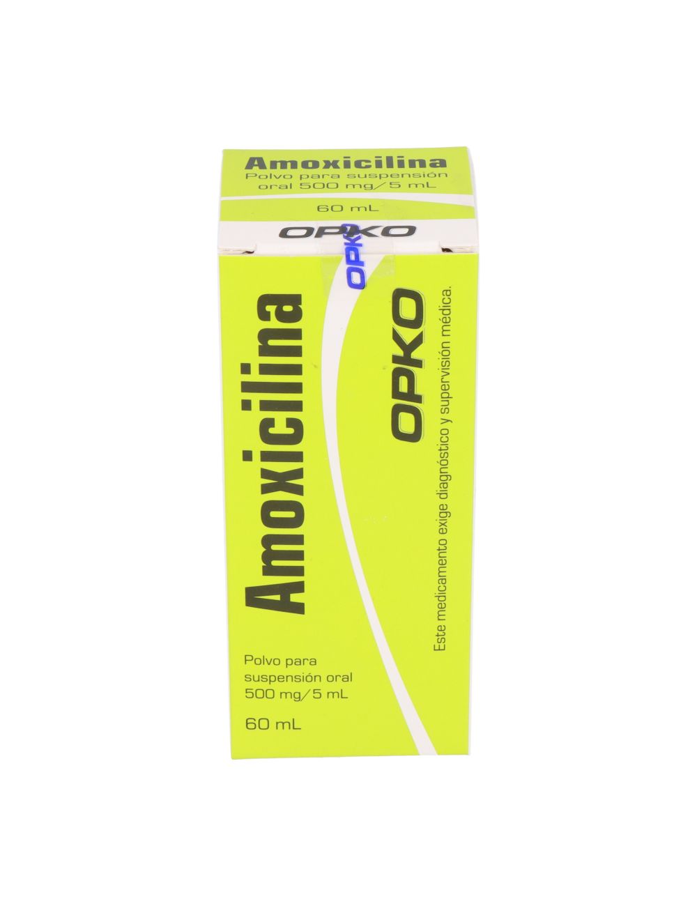 AMOXICILINA 500 MG/ 5 ML POLVO PARA SUSPENSION 60ML LAB.OPKO CENABAST