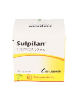 SULPILAN SULPIRIDA 50 MG X 60 CAPSULAS