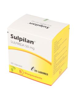 SULPILAN SULPIRIDA 50 MG X 60 CAPSULAS