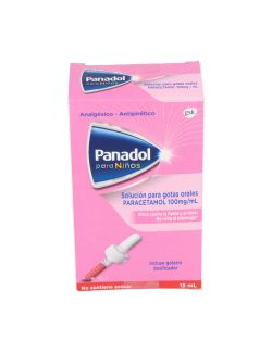 PANADOL NIÑOS 100MG/ML GOTAS 15ML