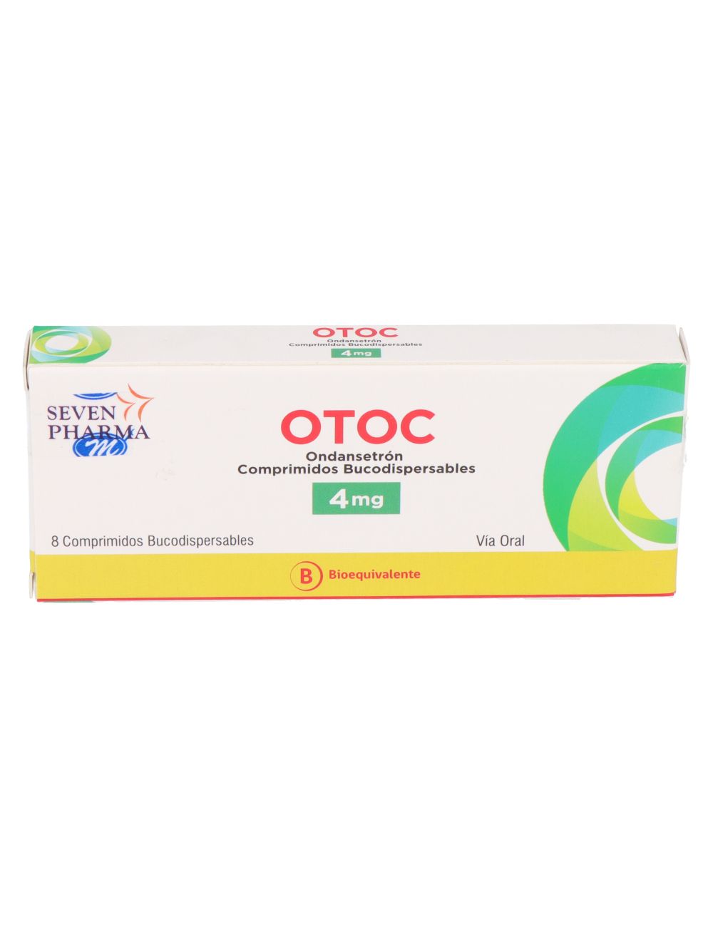 OTOC ONDANSETRON 4MG  8 COMPRIMIDOS BUCODISPERSABLES CENABAST