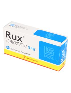 RUX ROSUVASTATINA 5 MG 30 COMPRIMIDOS SAVAL