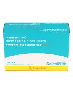 MEMANVITAE MEMANTINA 20 MG 56 COMPRIMIDOS BIOEQUIVALENTE GALENICUM CENABAST