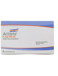 ACLASTA ACIDO ZOLEDRONICO 5MG/100ML SOL INY CAJ 1 FAM CENABAST