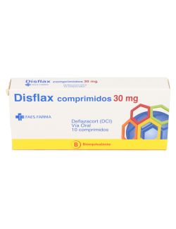 DISFLAX DEFLAZACORT 30 MG 10 COMPRIMIDOS BIOEQUIVALENTE CENABAST