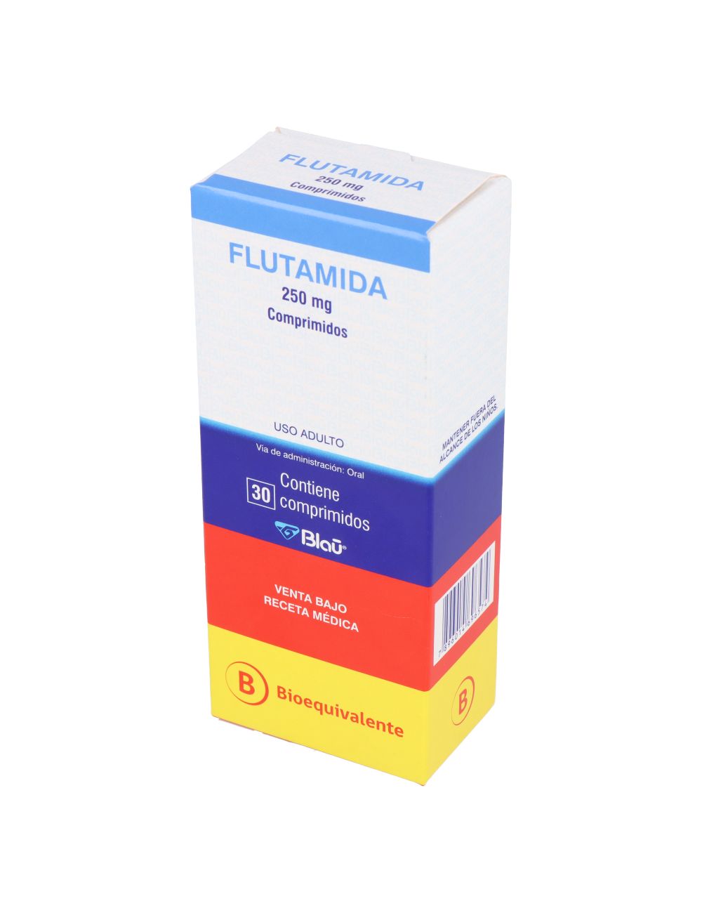 FLUTAMIDA 250 MG 30 COMPRIMIDOS BIOEQUIVALENTE CENABAST..