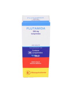 FLUTAMIDA 250 MG 30 COMPRIMIDOS BIOEQUIVALENTE CENABAST..