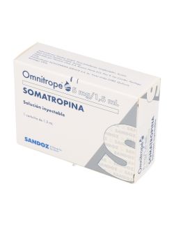 OMNITROPE SOMATROPINA 5MG/1,5ML 15UI SOL.IN CAJ 1CGE CENABAST