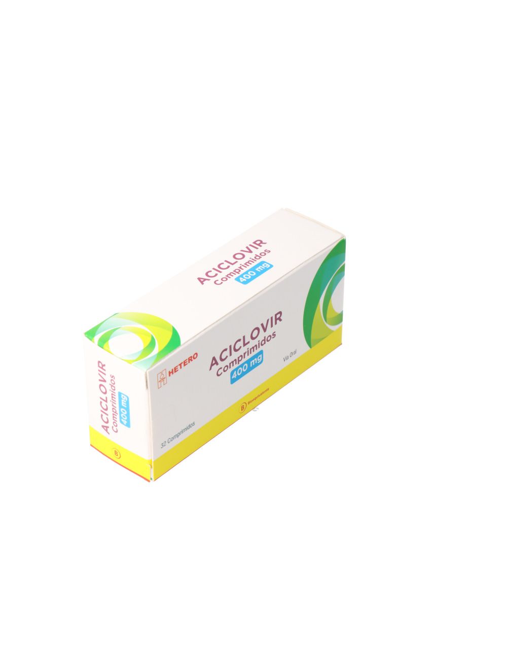 ACICLOVIR 400 MG 32 COMPRIMIDOS BIOEQUIVALENTE HETERO CENABAST