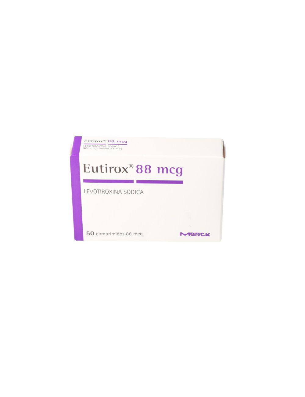 EUTIROX 88 MCG. LEVOTIROXINA SODICA  50 COMPRIMIDOS LAB. MERCK CENABAST