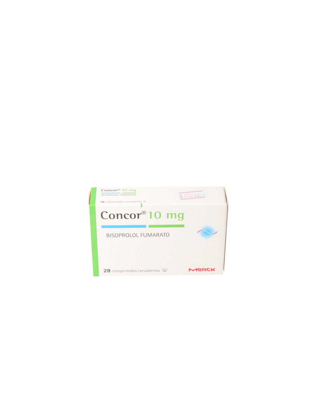 CONCOR BISOPROLOL 10 MG POR 28 COMPRIMIDOS MERK SERONO CENABAST