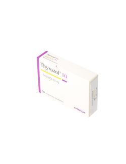 THYROZOL TIAMAZOL 10MG 50 COMPRIMIDOS MERCK CENABAST.