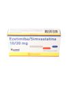 EZETIMIBA 10MG/SIMBASTATINA 20MG POR 28 COMPRIMIDOS BIOEQUIVALENTE ASCEND CENABAST