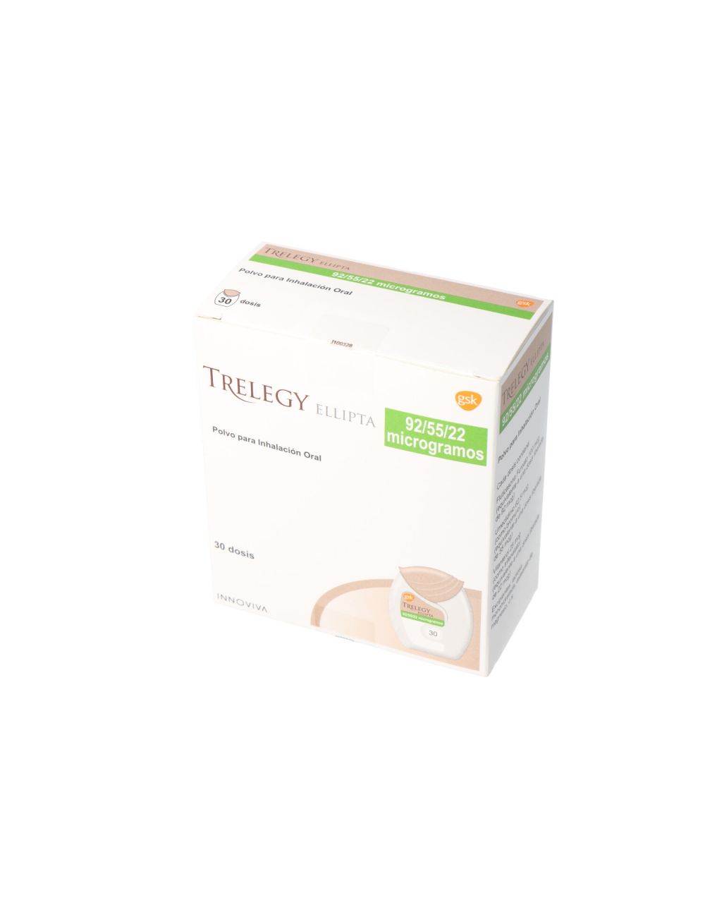 TRELEGY ELLIPTA 92/55/22 MCG 30 DOSIS GSK CENABAST