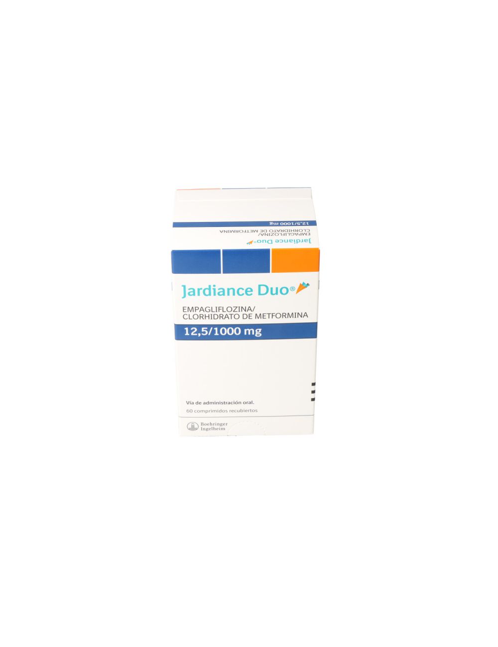 JARDIANCE DUO EMPAGLIFLOZINA/CLORHIDRATO DE METFORMINA 12.5MG/1000MG 60 COMPRIMIDOS BOEHRINGER