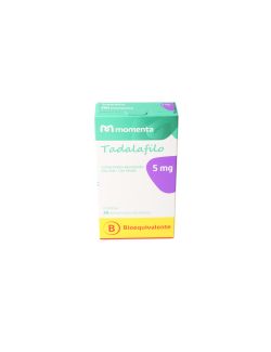 MOMENTA TADALAFILO 5MG 30 COMPRIMIDOS BIOEQUIVALENTE EUROFARMA.