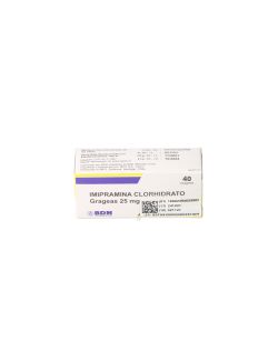 IMIPRAMINA CLORHIDRATO GRAGEAS 25 MG 40 GRAGEAS BPH