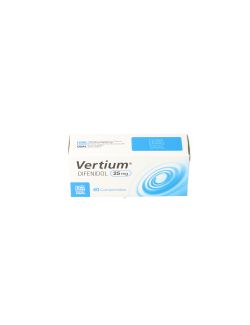 VERTIUM DIFENIDOL 25 MG POR 40 COMPRIMIDOS SAVAL CENABAST