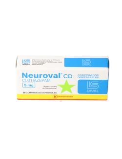 NEUROVAL CLOTIAZEPAM CD 5 MG POR 30 COMPRIMIDOS SAVAL