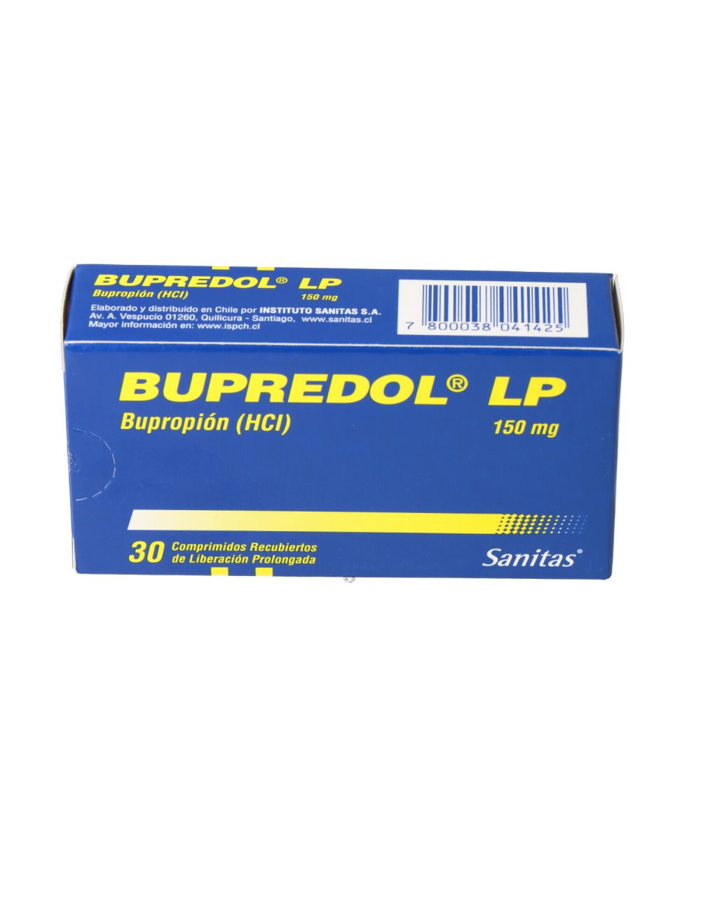 BUPREDOL LP BUPROPION 150 MG 30 COMPRIMIDOS CENABAST