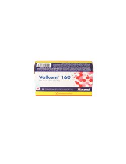 VALKEM VALSARTAN 160MG 30 COMPRIMIDOS BIOEQUIVALENTE CENABAST