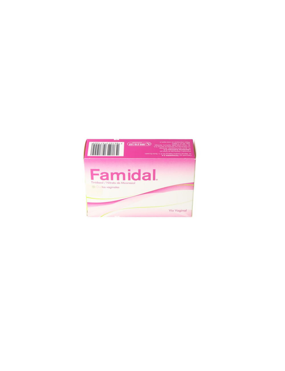 FAMIDAL TINIDAZOL/MICONAZOL 10 OVULOS VAGINALES ANDROMACO