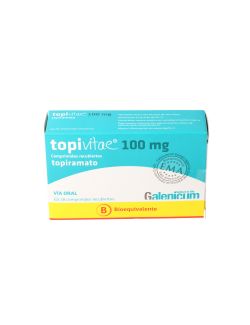 TOPIVITAE TOPIRAMATO 100MG 28 COMPRIMIDOS GALENICUM CENABAST