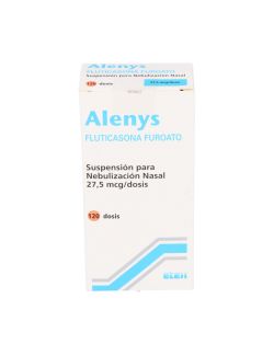 ALENYS FLUTICASONA  SUSPENSION NASAL 27.5 MCG 120 ETEX CENABAST