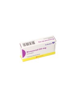 RIVAXORED RIVAROXABAN 20 MG 28 COMPRIMIDOS BIOEQUIVALENTE CENABAST