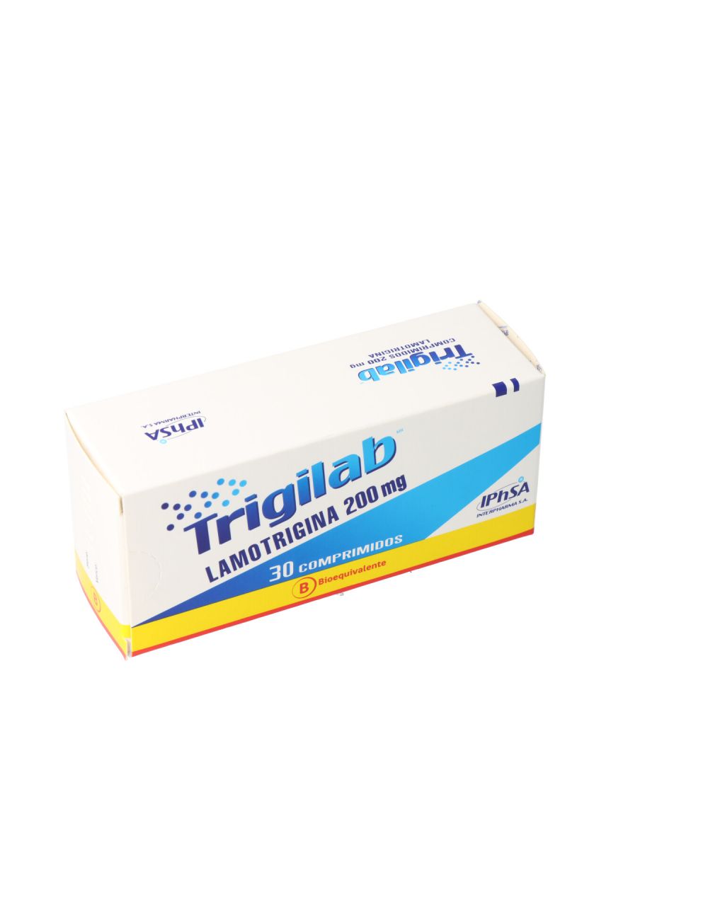 TRIGILAB LAMOTRIGINA 200 MG 30 COMPRIMIDOS BIOEQUIVALENTE CENABAST