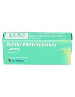 ACIDO MEFENAMICO 500 MG 10 COMPRIMIDOS MEUROMED