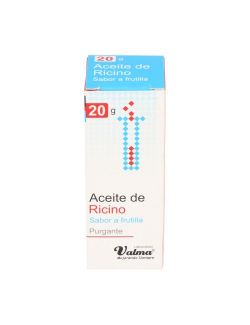 ACEITE DE RICINO PURGANTE ACEITE 20ML SABOR A FRUTILLA VALMA