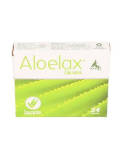 ALOELAX 130 MG 24 CAPSULAS KNOP